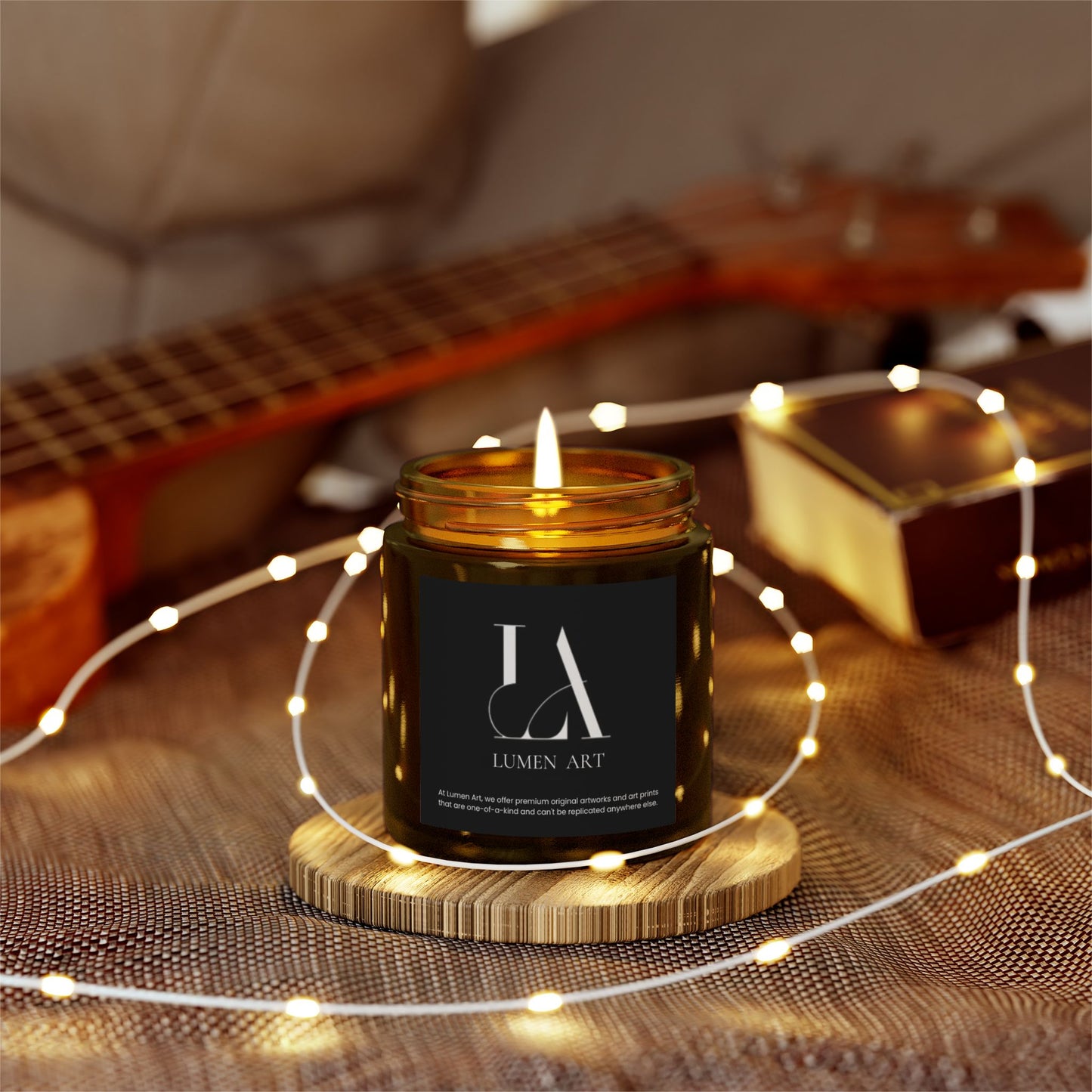 Amber Candle Collection - Lumen Art