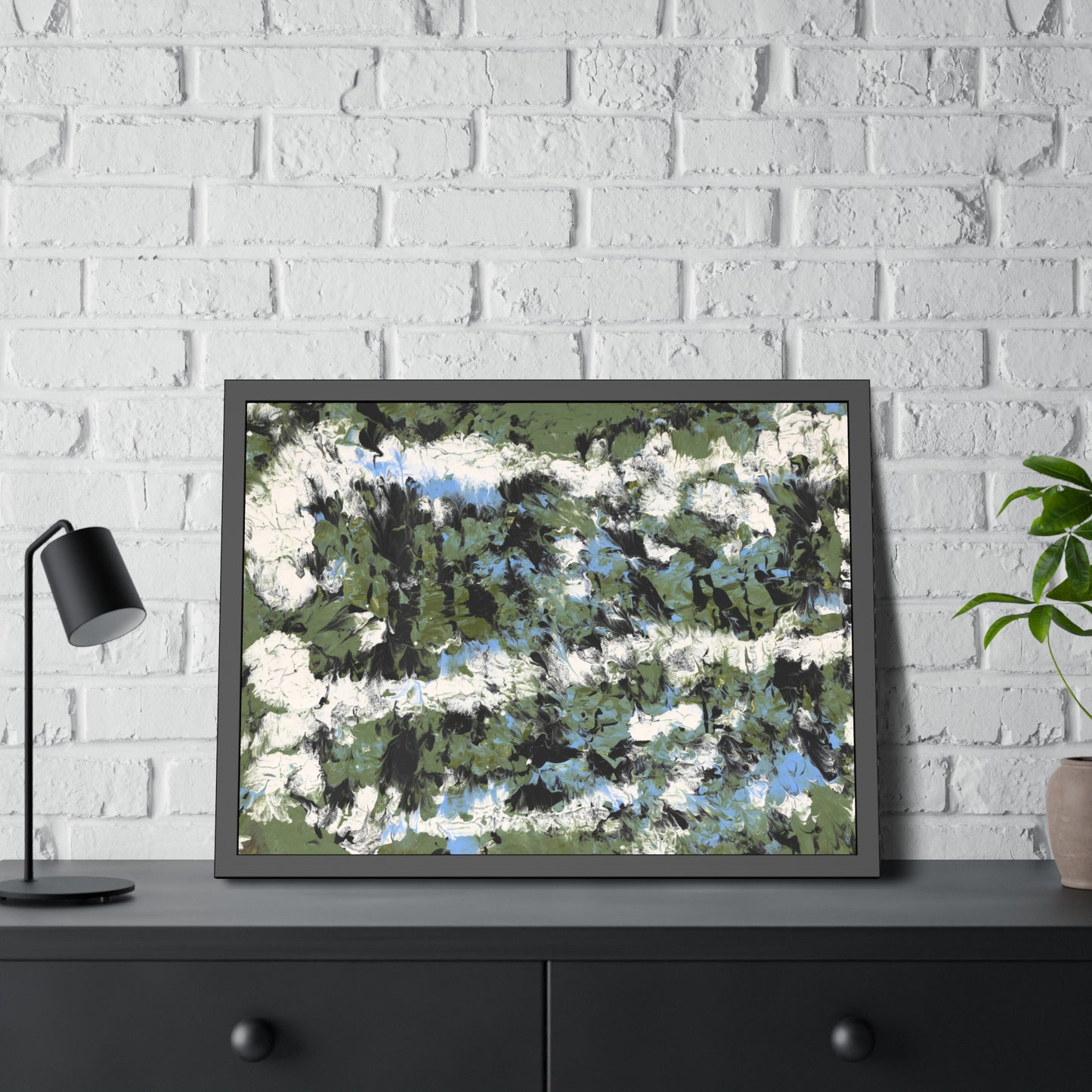 Emerald Twilight Framed Paper Posters