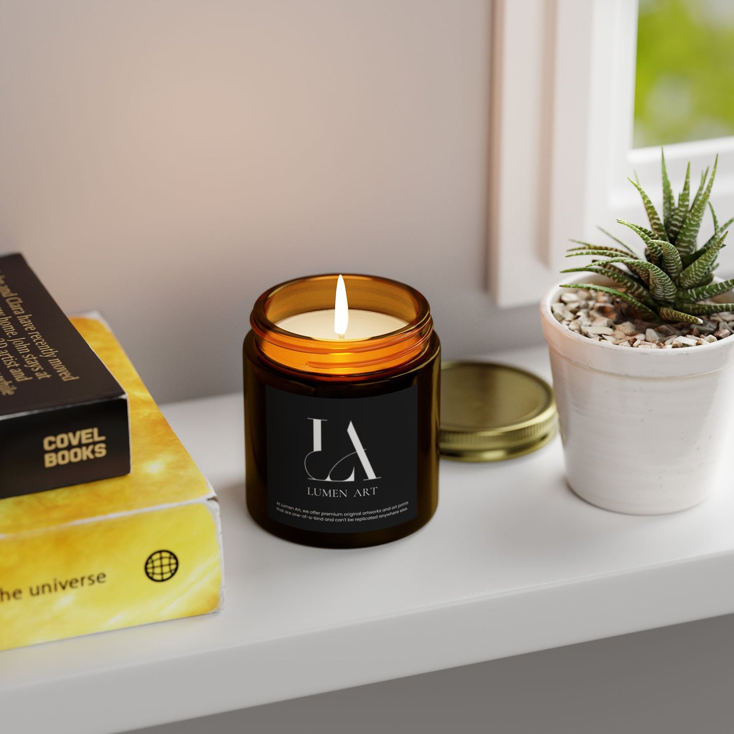 Amber Candle Collection - Lumen Art