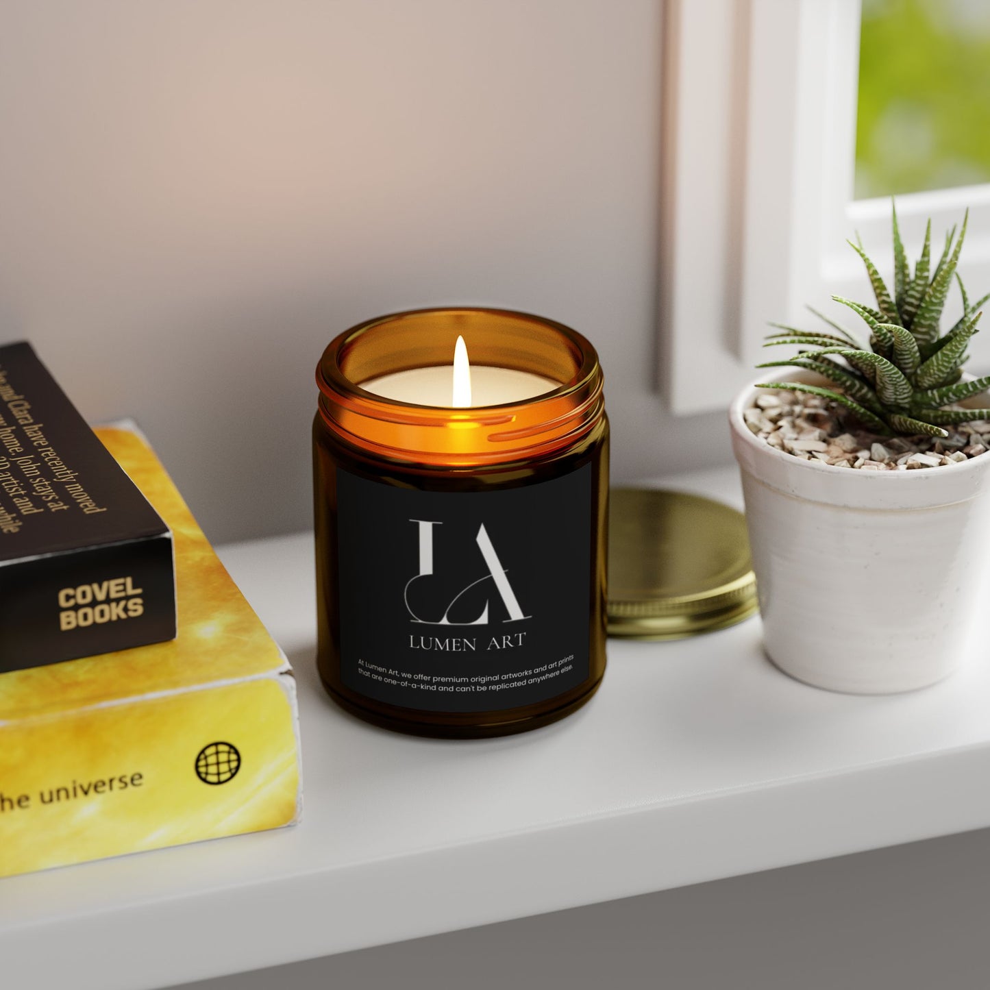 Amber Candle Collection - Lumen Art