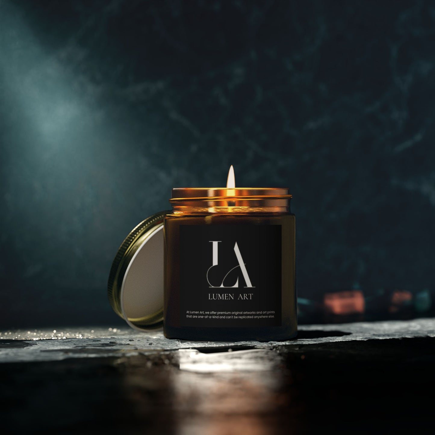 Amber Candle Collection - Lumen Art