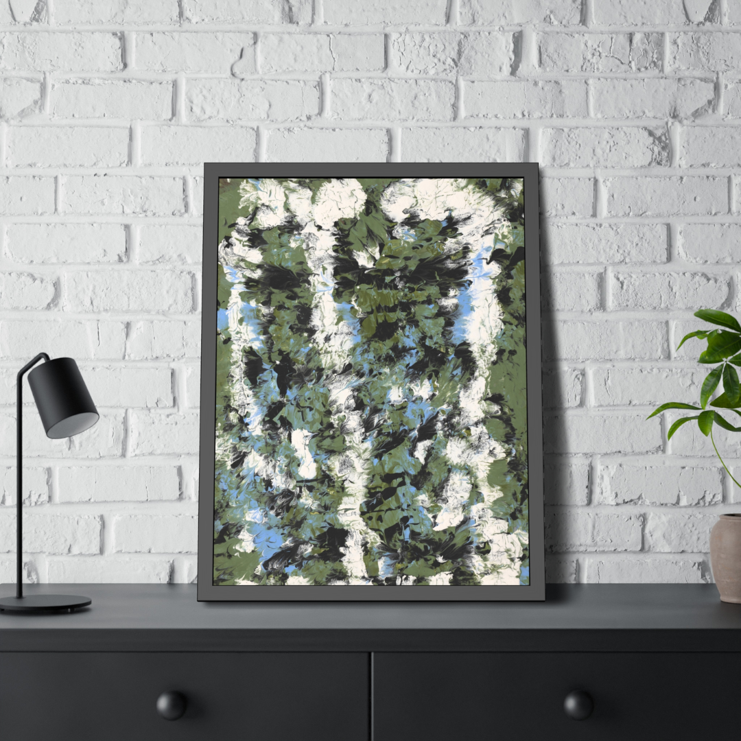 Emerald Twilight Framed Paper Posters