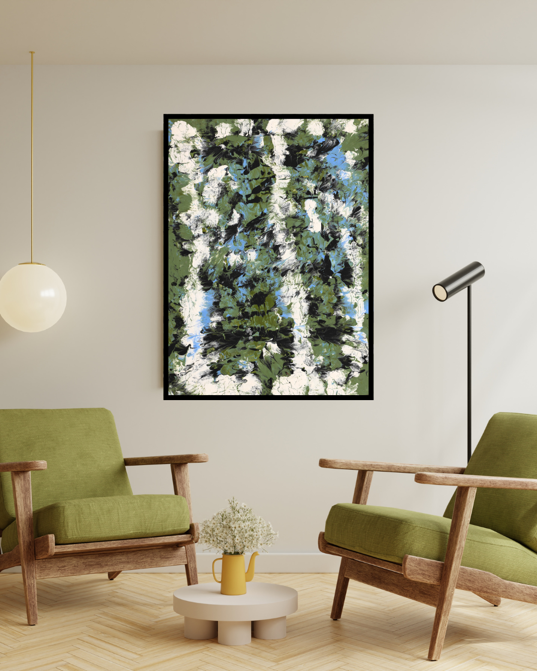 Emerald Twilight Framed Paper Posters