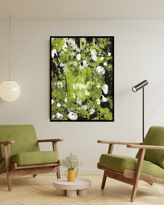 Verdant Echos Framed Paper Posters